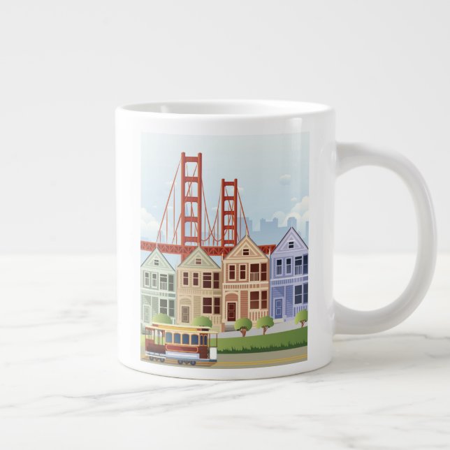 Grande Tasse San Francisco| Les Dames Peintes (Droite)