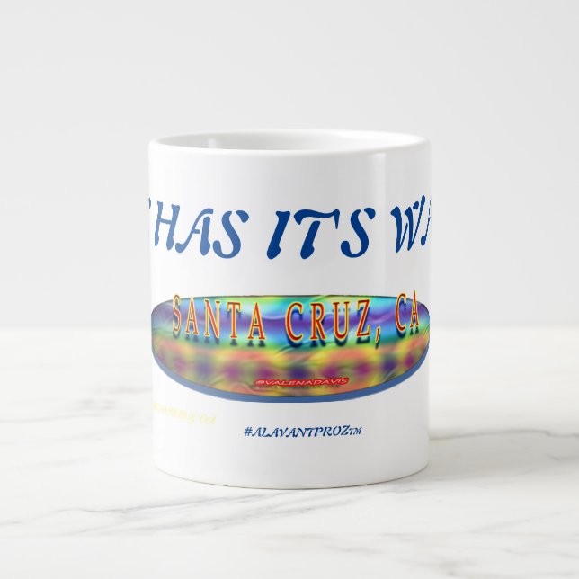 Grande Tasse #SantaCruz_LIFE_WAVE (Devant)
