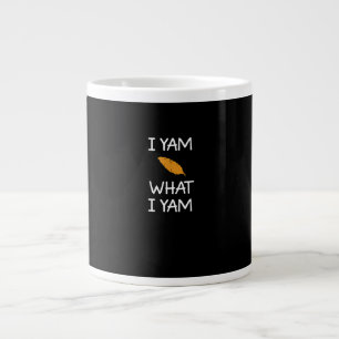 Grande Tasse Sarcastique, Pun I Yam What I Yam, Drôle, Blague, 