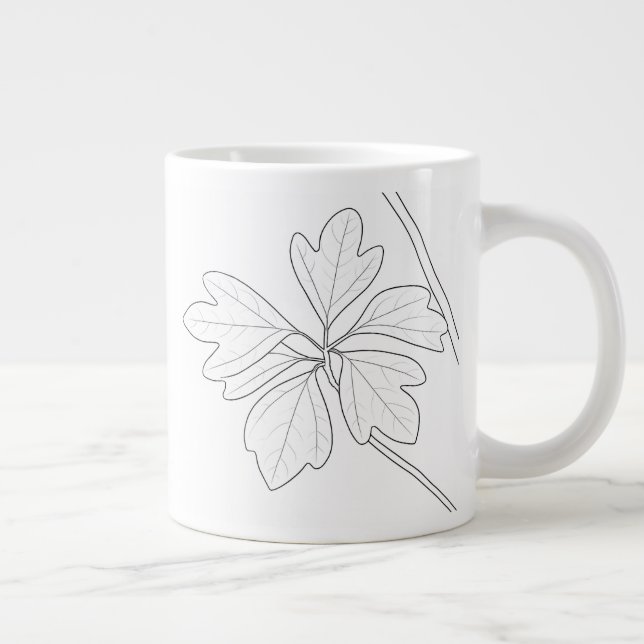 Grande Tasse Sassafras albidum (Droite)