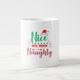 Grande Tasse Saute-gueule de Noël pour sourire à n'importe qui
