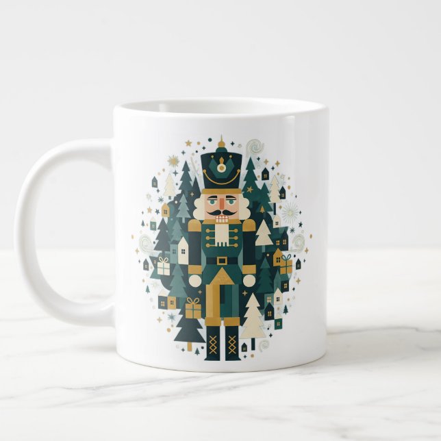 Grande Tasse Scandinavian Christmas Nutcracker (Gauche)