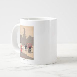 Grande Tasse Scène d'art déco de Place de la Republique