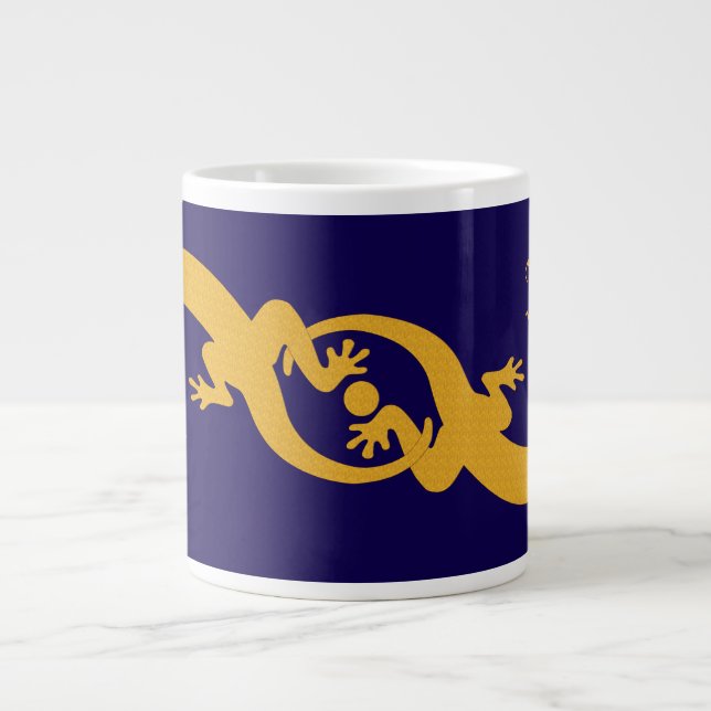 Grande Tasse Schnazzy Gekko (Devant)