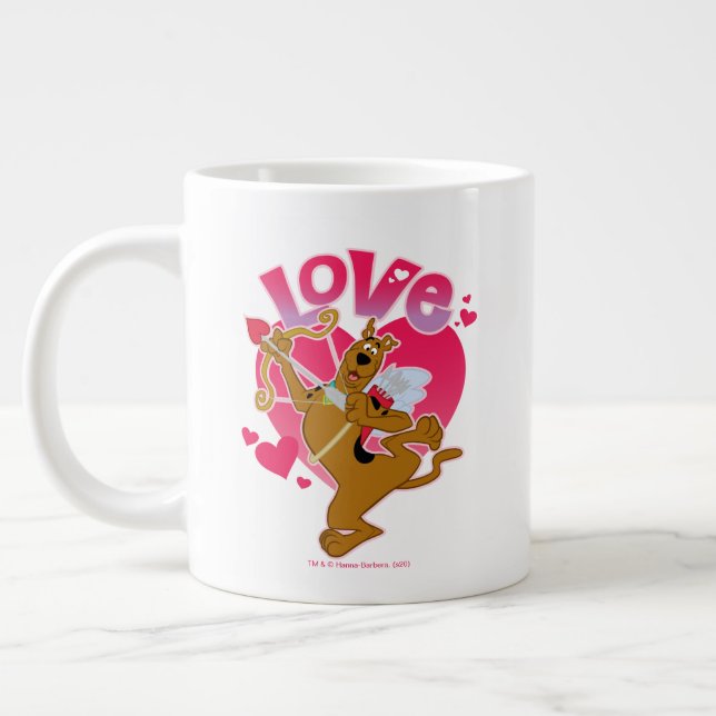 Grande Tasse Scooby-Doo Cupid - Amour (Gauche)