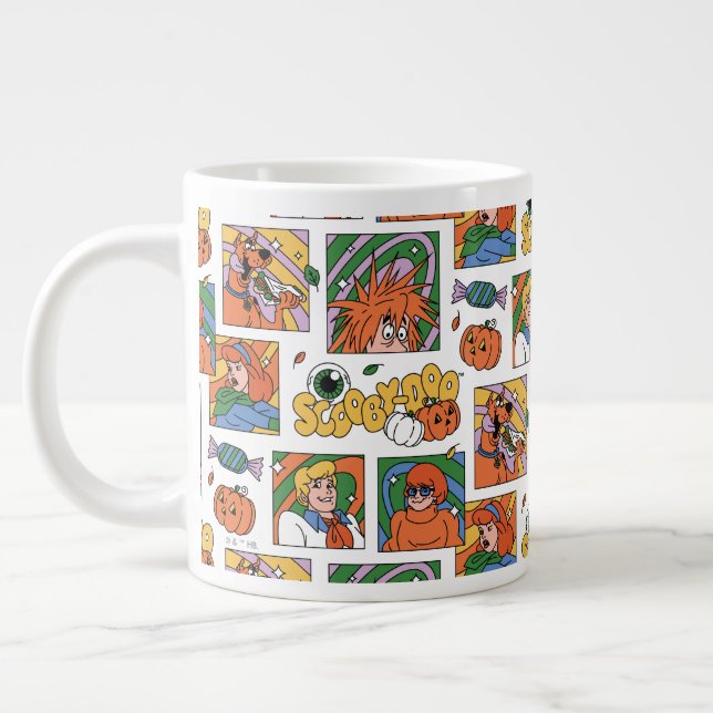 Grande Tasse Scooby-Doo Halloween Photos Pattern (Gauche)
