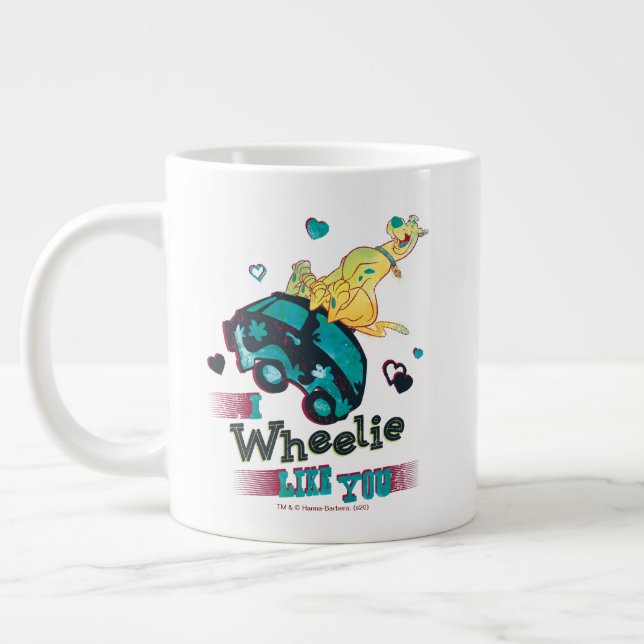 Grande Tasse Scooby-Doo - Je Roue Comme Vous (Gauche)
