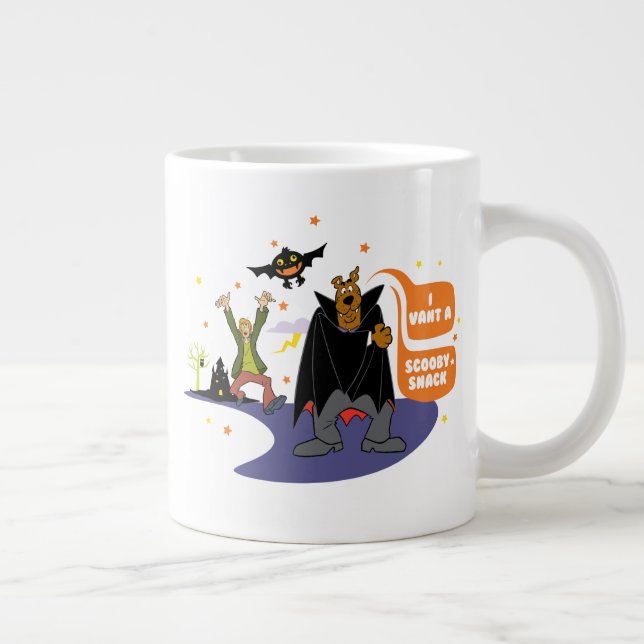 Grande Tasse Scooby-Doo | Je veux un collant Scooby (Droite)