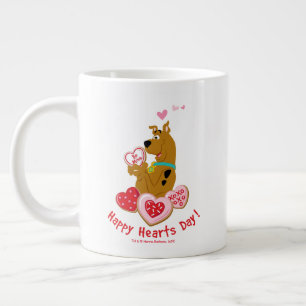 Grande Tasse Scooby-Doo - Joyeuse Journée des Coeurs