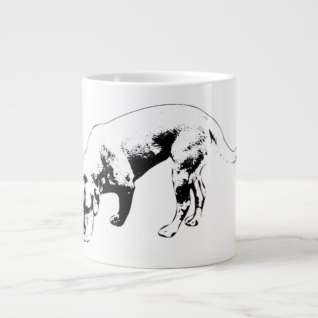 Grande Tasse Scoutisme d'automne en encre (Devant)