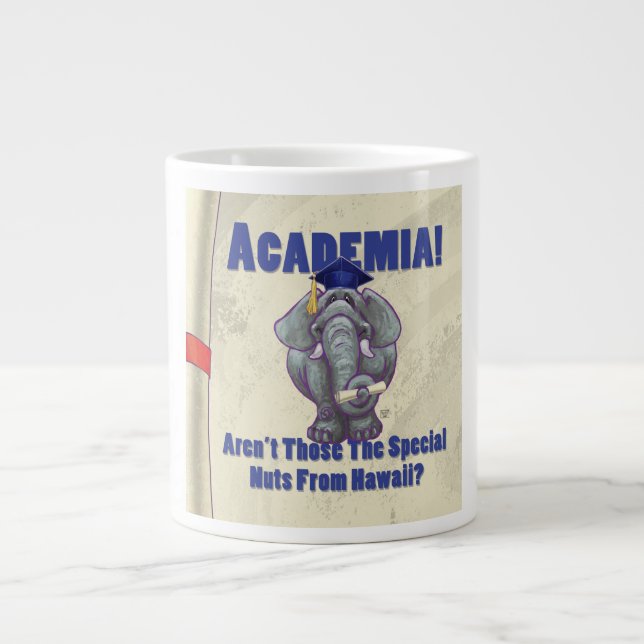 Grande Tasse Scroll universitaire (Devant)