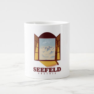 Grande Tasse Seefeld Autriche poster ski