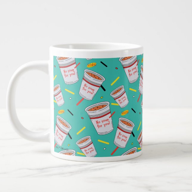 Grande Tasse Seinfeld | Pas de soupe pour vous Motif (Gauche)