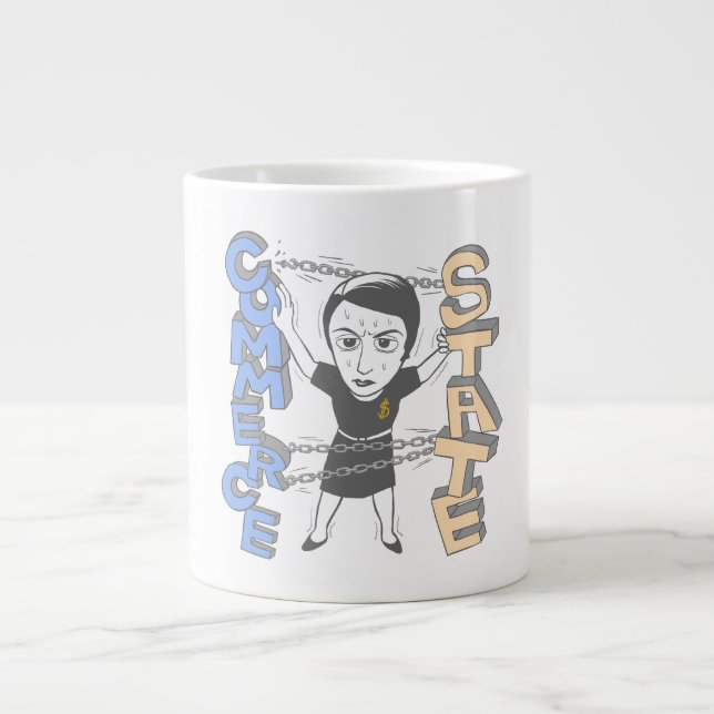 Grande Tasse Séparation du commerce et de l'État (Devant)