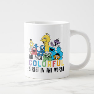 Grande Tasse Sesame Street   La rue la plus colorée