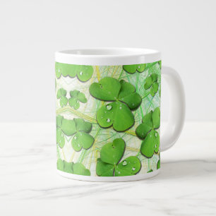 Grande Tasse Shamrock vert St Patrick iPhone 5 Coque-Mate