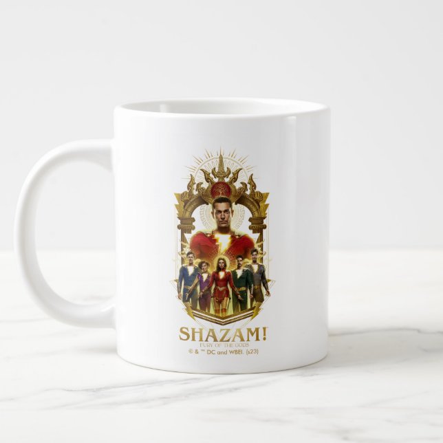 Grande Tasse SHAZAM ! Furie des dieux | Cadre SHAZAMily (Gauche)
