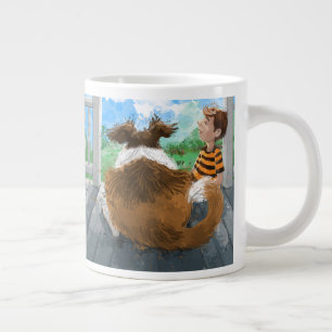 Grande Tasse Sheldon et Davie Relaxing