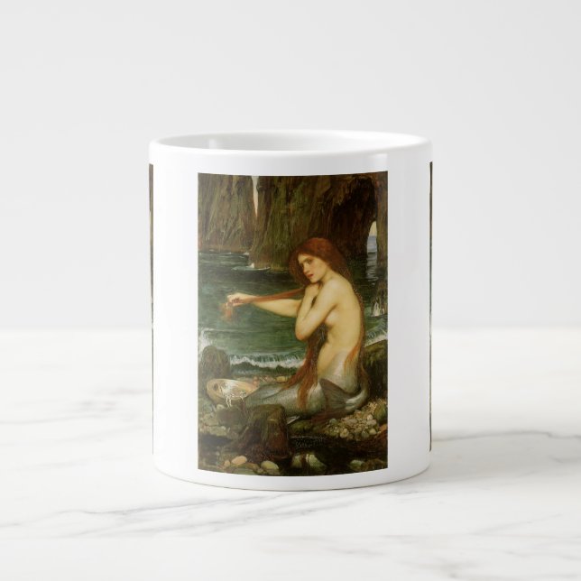 Grande Tasse Sirène par John William Waterhouse (Devant)