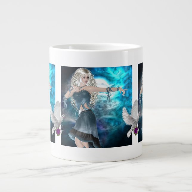 Grande Tasse Sirène Sky Imaginaire (Devant)