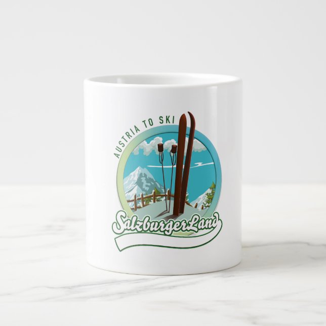 Grande Tasse Ski autrichien Salzburgerland (Devant)