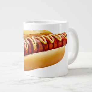 Grande Tasse SlipperyJoe's hot dog ambiance estivale BBQ niché 