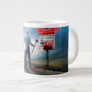 Grande Tasse SlipperyJoe's risque d'infection apocalyptique Hal