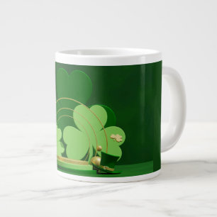 Grande Tasse SlipperyJoe's Saint Patrick's Day three-leaf clove
