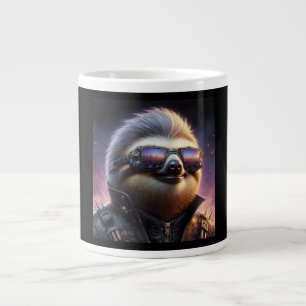 Grande Tasse Sloth Cyberpunk