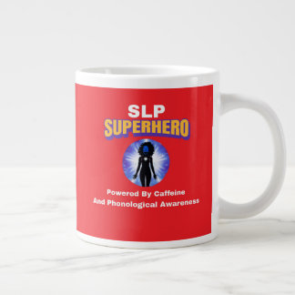 Grande Tasse SLP Superhero Powered By Caffeine et Phono...