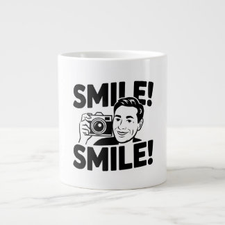 Grande Tasse "Smile and Snap : Captez le moment Mug"