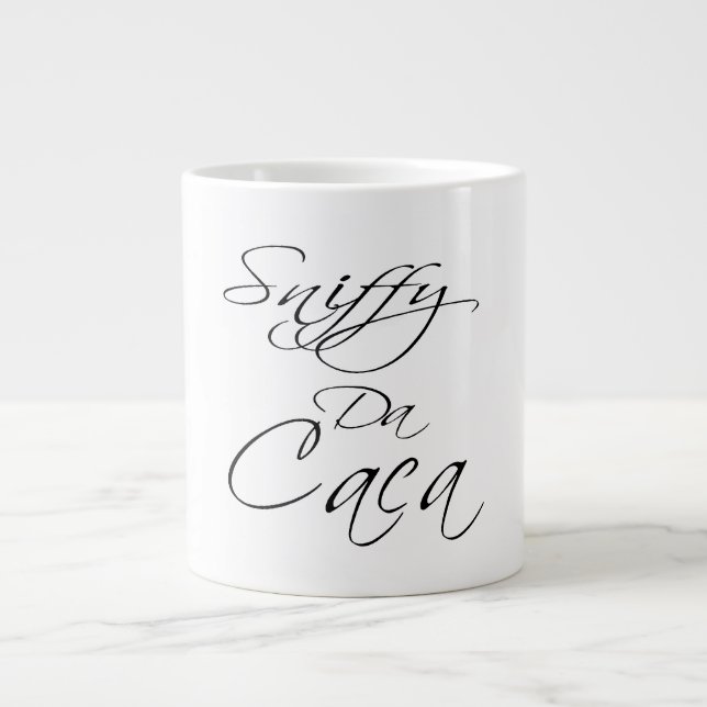 GRANDE TASSE SNIFFY DA CACA (Devant)