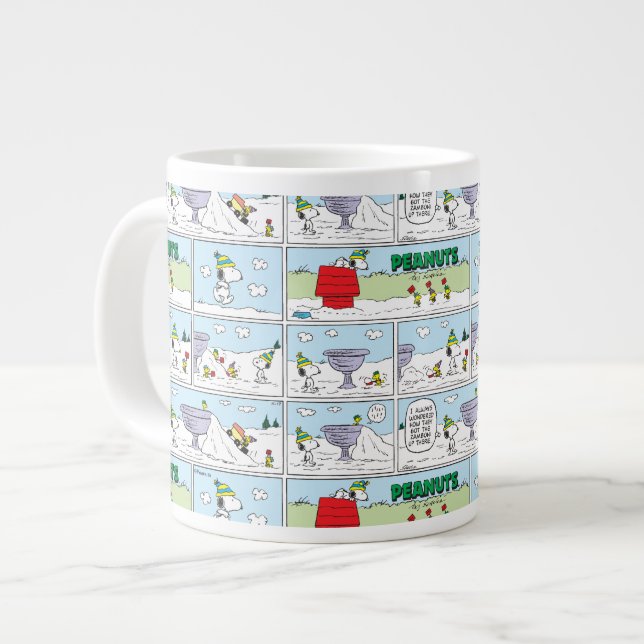 Grande Tasse Snoopy et l'équipage Zamboni (Devant gauche)