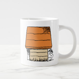 Grande Tasse Snoopy Halloween Spider Web Doghouse
