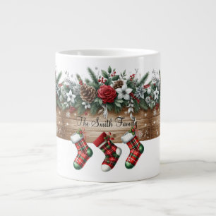 Grande Tasse Soirée de Noël moderne