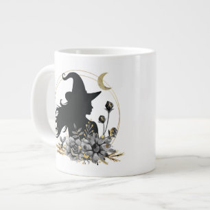 Grande Tasse Sorcière contemporaine d'Halloween