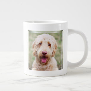 Grande Tasse Souriant d'endoodle doré