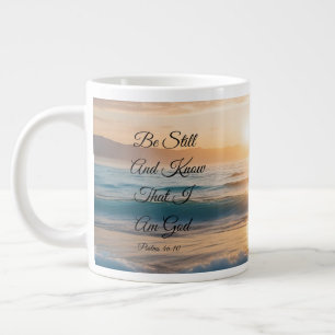 Grande Tasse "Soyez Toujours Et Sachez Que Je Suis Dieu"