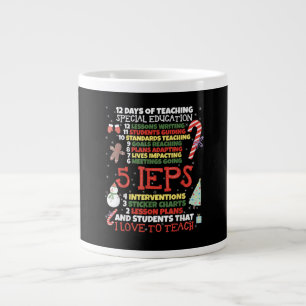 Grande Tasse SPED School Teacher Funny Enseignant de l'enseigne