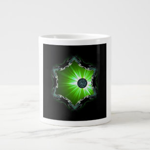 Grande Tasse Sphère D'Énergie À Travers Le Portail Fractal