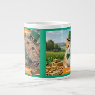 Grande Tasse St Patrick's Day for Cat Humor Lovers
