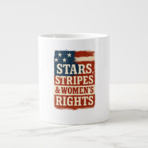 Stars, Stripes & Women’s Rights Distressed Flag