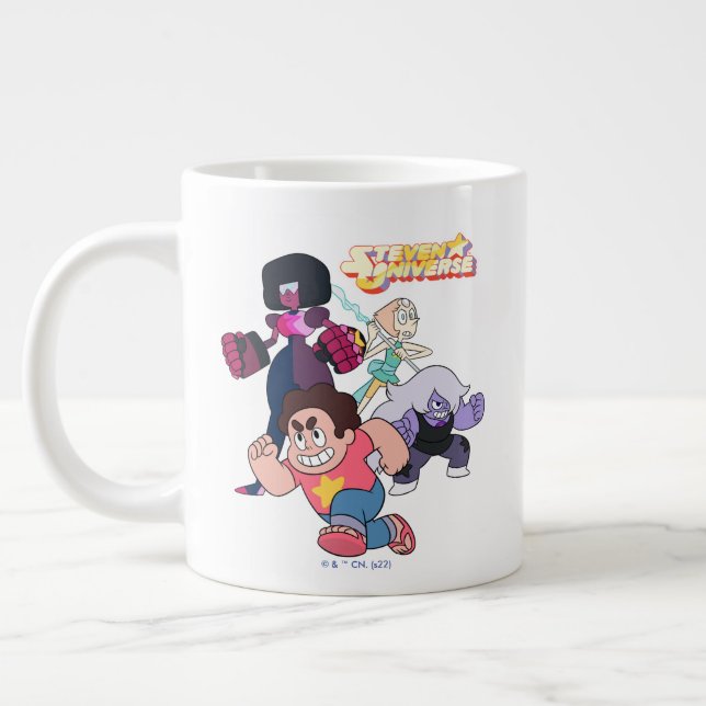 Grande Tasse Steven Universe | Crystal Gem Group Action (Gauche)