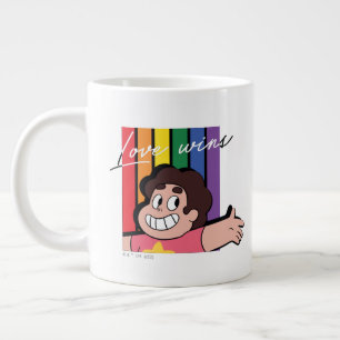 Grande Tasse Steven Universe - L'amour gagne