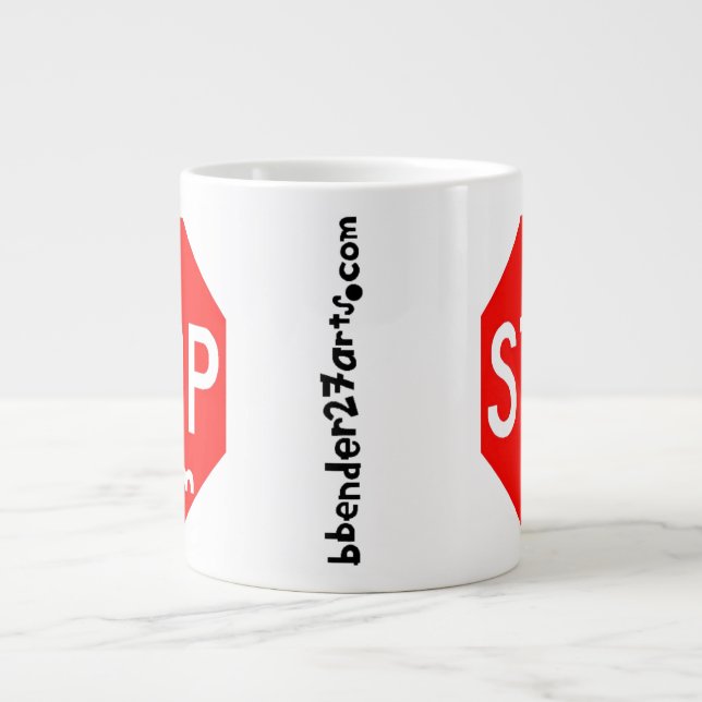 Grande Tasse STOP him  (Devant)