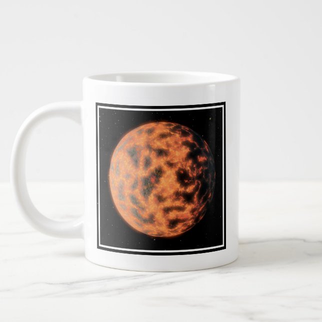 Grande Tasse Super-Earth 55 Cancri E (Gauche)