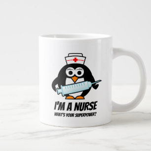 Grande Tasse Super-infirmière grand bonbon gigantesque idée cad