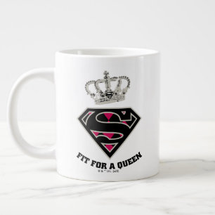 Grande Tasse Supergirl S-Shield "Adapté Pour Une Reine"