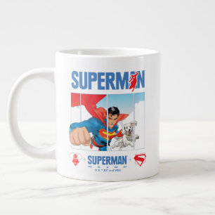 Grande Tasse Superman et Krypto prennent l'avion