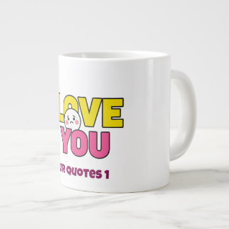 Grande Tasse Sweet I Love You Graphic for Gifts and Apparel